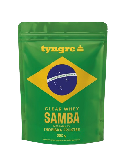 Klar Vassle Samba – proteinrik dryck med tropisk smak