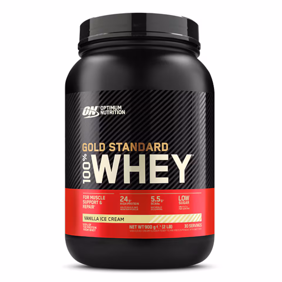 Optimum Nutrition Gold Standard 100% vasslevaniljglass 908g