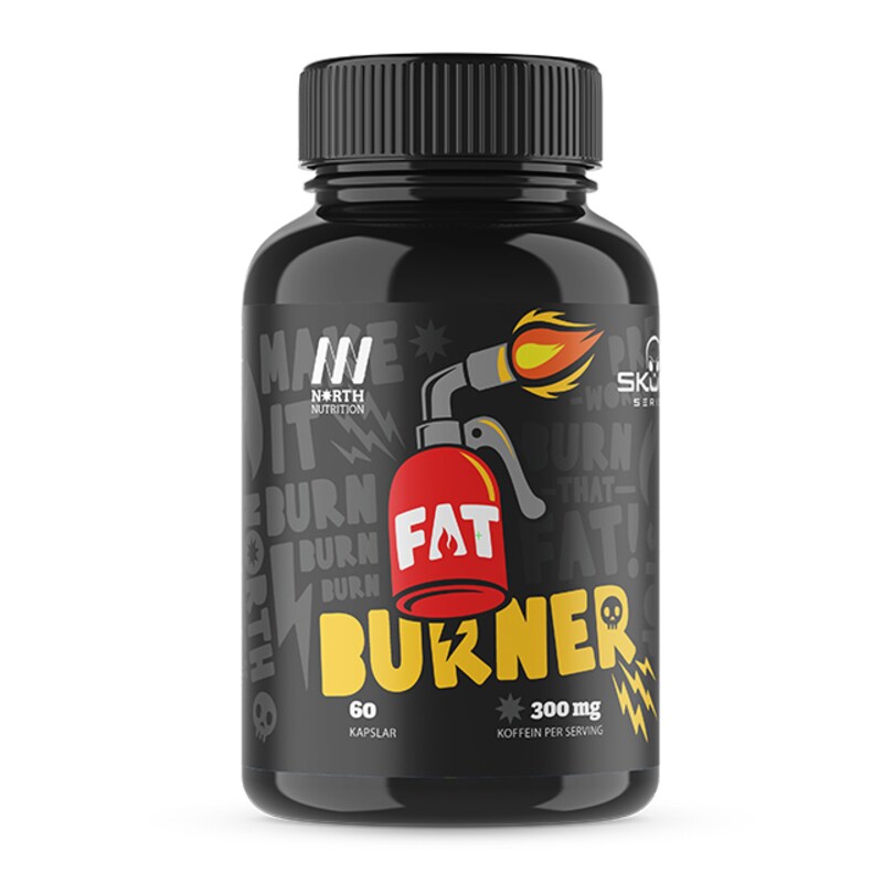 North Nutrition Skull Fat Burner 60 kapslar – fettförbrännare