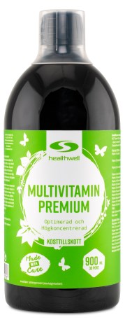 Healthwell Multivitamin Premium från Svensk Hälsokost